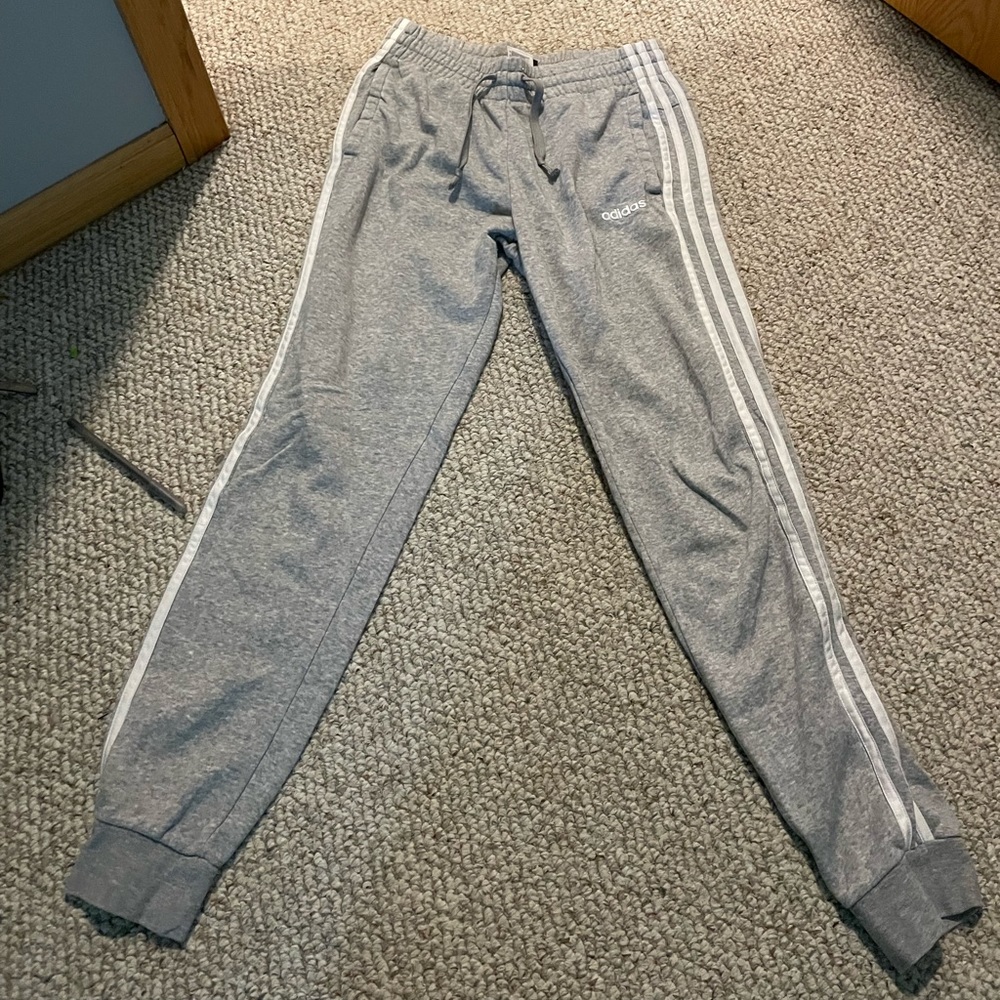 Adidas grey sweatpants - Picture 2 of 4